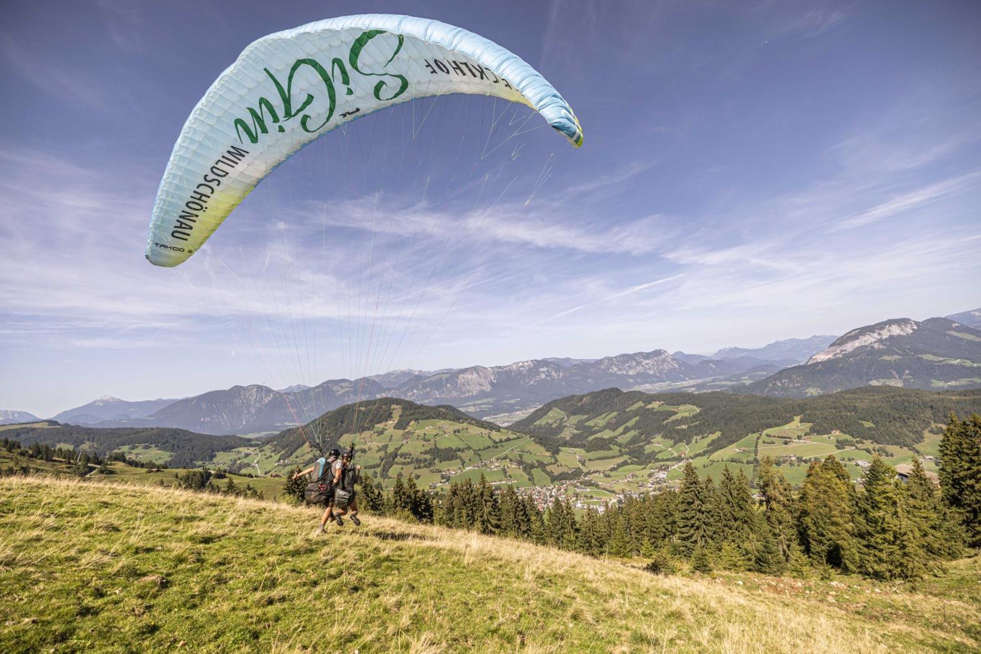Alpine Collection Wildschoenau Am Paraglidinglandeplatz Markbachjoch, Naehe Skiwelt Wilder Kaiser - Brixental Niederau Luaran gambar